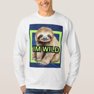 Jag är vild manar tshirt t shirt