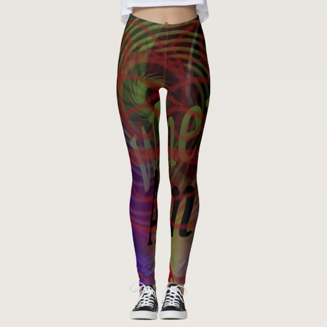 Jag är vilse  leggings (Framsida)