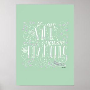 Jag är vinet. Du är Grenar. Poster