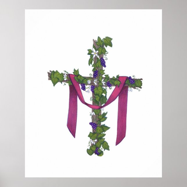 Jag är vinet poster (Framsidan)