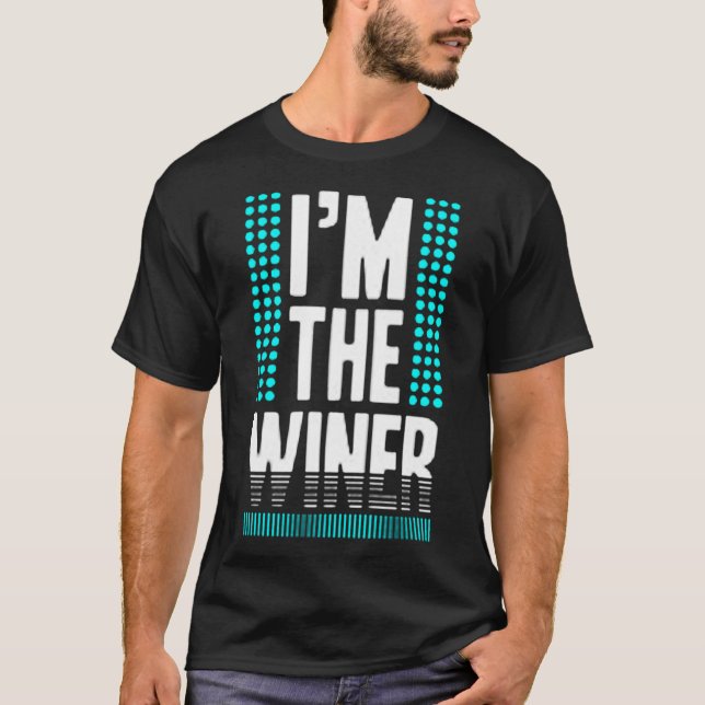 Jag är vinnaren t shirt (Framsida)