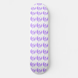 Jag Är Violett Flamma Eld Fågel - Sakral Femininit Mini Skateboard Bräda 18,5 Cm