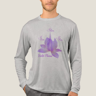 Jag Är Violett Flamma Med Lotus T Shirt