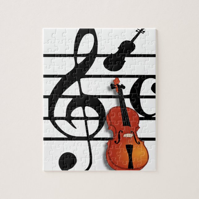 Jag är Violin_ Pussel (Vertikal)