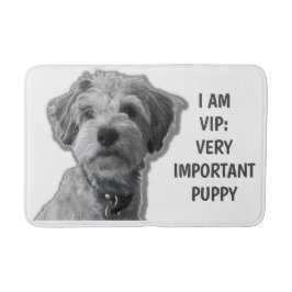 Jag är VIP: Mycket viktig marionett, söt hund Badrumsmatta