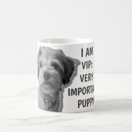 Jag är VIP: Mycket viktig marionett, söt hund Kaffemugg