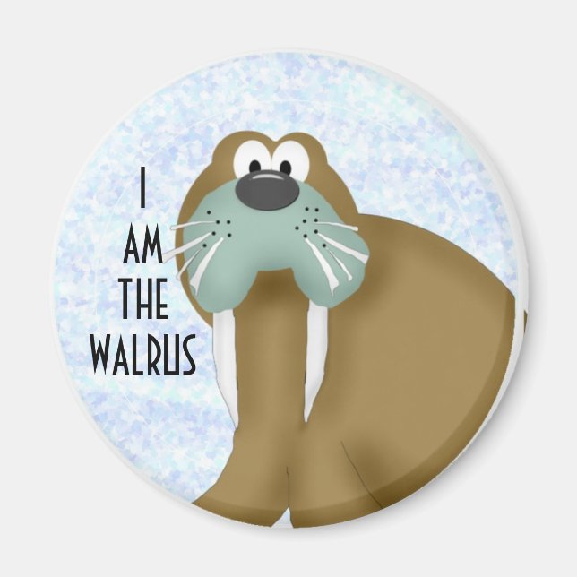 Jag är Walrus Magnet (Framsidan)
