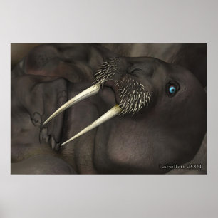Jag är Walrus Poster
