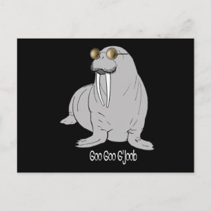 Jag är Walrus Vykort