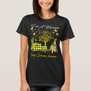 Jag är Warrior Ewing's Sarcoma Awareness T Shirt