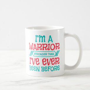 Jag är Warrior Mugg