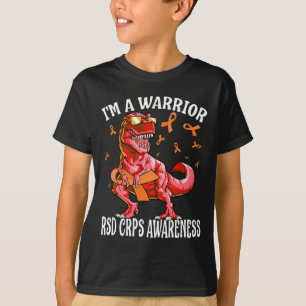 Jag är Warrior RSD Crps Awareness Dinosaur T Shirt