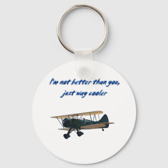 Jag är Way Cooler. Nyckelring (Framsida)