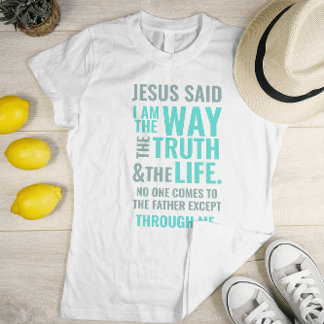 Jag är Way T-shirt i pastel färg