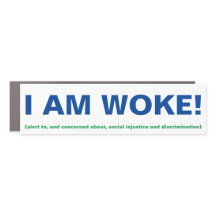 Jag är Woke Bumper Car Magnet