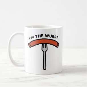 Jag är Wurst Kaffemugg