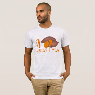 Jag är Yam Yams Food Sweet Potato Food Tee