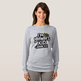 Jag är YHWH:s Kid – Attackera Mig på Din Egen Risk T Shirt