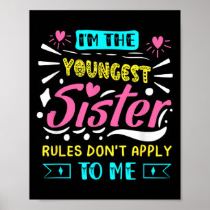 Jag är yngsta syster Reglerna gäller inte mig Si Poster