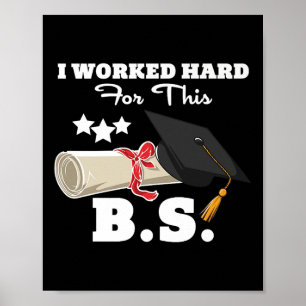 Jag arbetade hårt för den här Manar Women Gradua. Poster