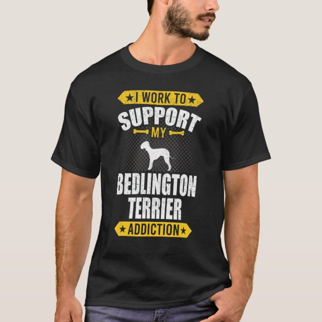 Jag arbetar för att stödja min belington-terminalb t shirt (Framsida)