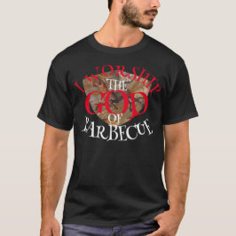 JAG ARBETAR FÖR BARBECUE T SHIRT