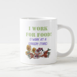 JAG ARBETAR FÖR LIVSMEDEL (JAG jobbar på en affär Jumbo Mugg