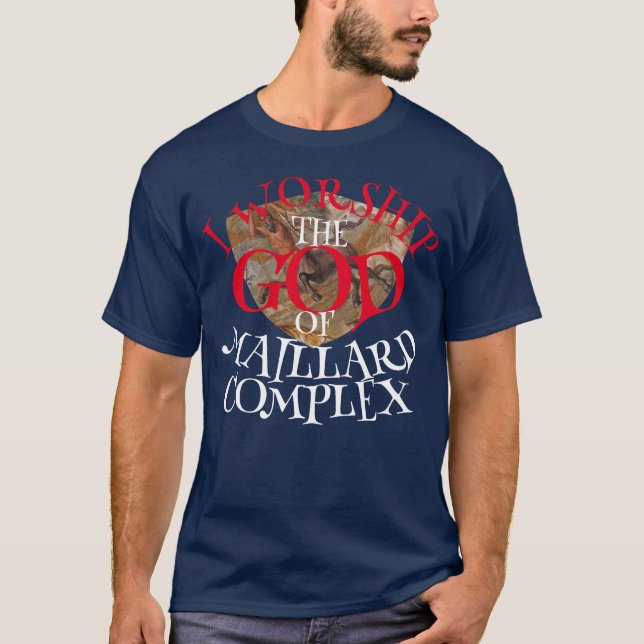 JAG ARBETAR FÖR MAILLARD COMPLEX GOD T SHIRT (Framsida)