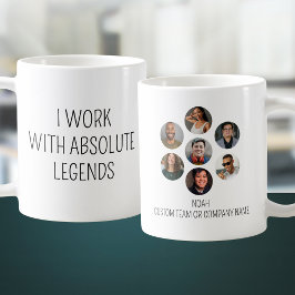 Jag arbetar med absolut förklaring 7 Photo Office  Kaffemugg