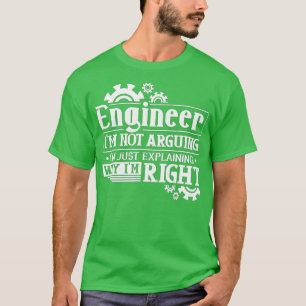 Jag argumenterar inte för att jag bara ska förklar t shirt