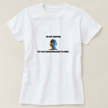 Jag argumenterar inte för T-shirt