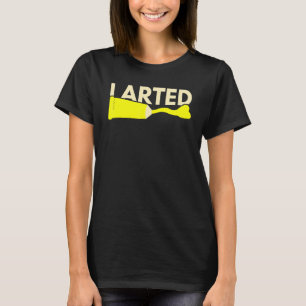 Jag Artade Färg Olycka Fisa Humor Skollärare T Shirt