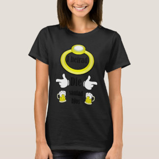 Jag ärvde möhippan endast schwabisk möhippa t shirt