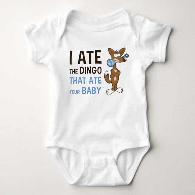 Jag åt dingoen som åt din baby tee shirt (Framsida)