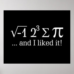 Jag åt lite paj och jag gillade dekretet poster