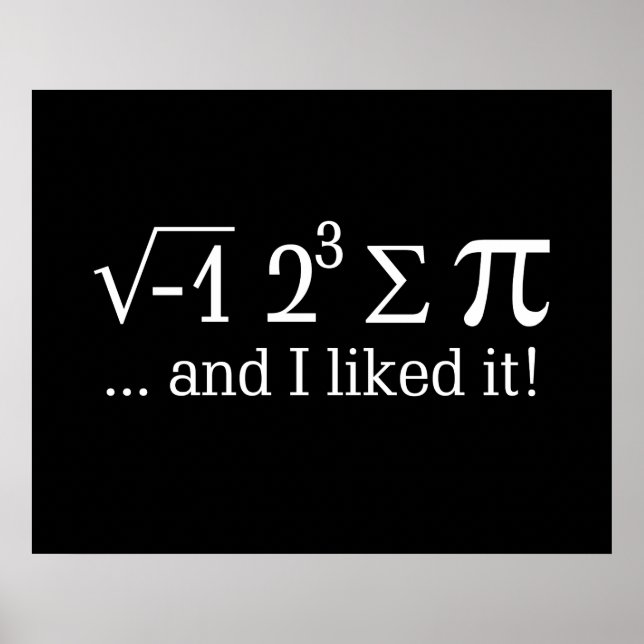 Jag åt lite paj och jag gillade dekretet poster (Framsidan)