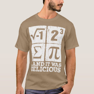 Jag åt lite Pi t-shirt Rolig jag åt lite paj Matem