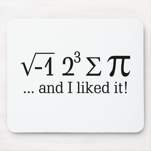 Jag åt någon paj, och jag gillade den typografi musmatta (Framsidan)