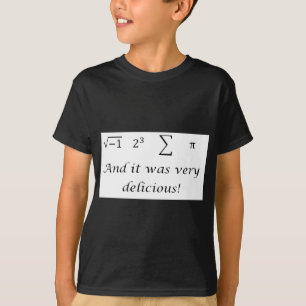 Jag åt någon pajmathskjorta t shirt