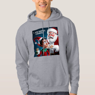 Jag åt Santa's Cookies Funny jul Hoodie