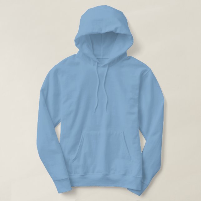 "Jag åt @ SHARKY's CAFE"  Hoodie (Design framsida)