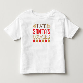 Jag Ate Santa Cookies julgåva T Shirt