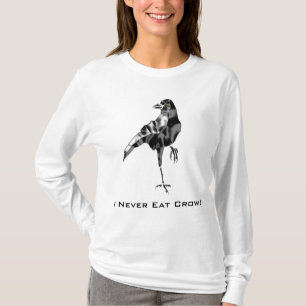 Jag äter aldrig kråkan t shirt