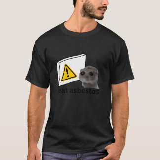 Jag äter asbest, finnun Ledsen Hamster Meme T Shirt