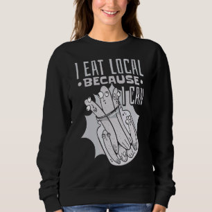 Jag äter Burk lokalt eftersom jag kan äta 2 T Shirt