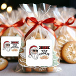 Jag äter Cookie Funny Dirty Joke Santa Fyrkantigt Klistermärke<br><div class="desc">Lustigt Jultomten julklistermärken för en stygg helgdag. Utformningen har Jultomten med solglasögon och smutsigt skämt "Jag äter kakan". Vit bakgrund. Underbar Julafton party-dekoration för en del humor.</div>