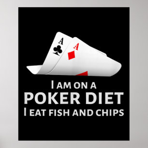 Jag äter fisk och Chip. Poster