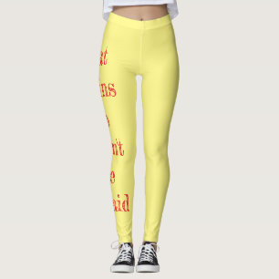 Jag äter hjärnor leggings