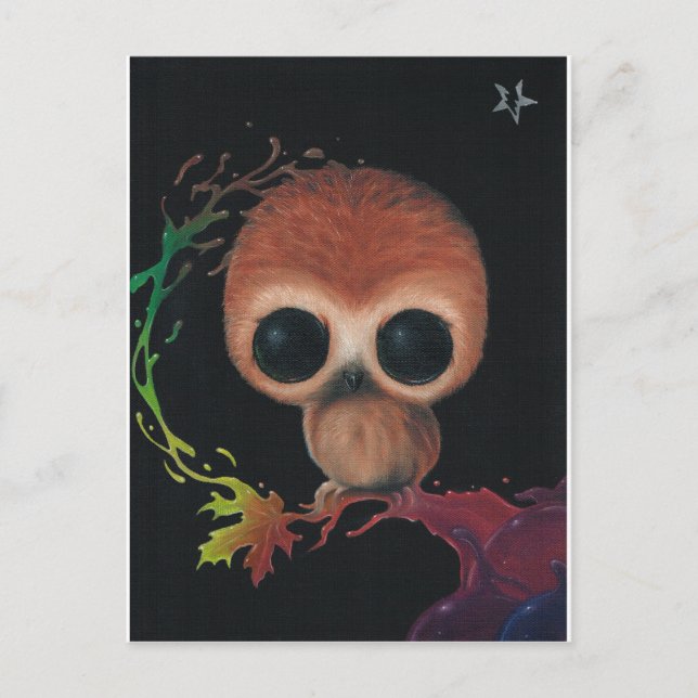 Jag äter ilska åt frukost vykort (Framsida)