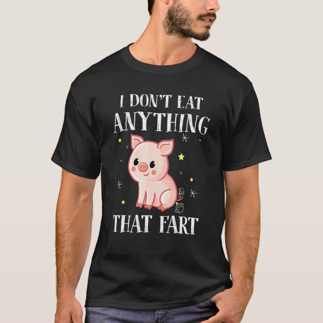 Jag äter ingenting som börjar.. t shirt (Framsida)